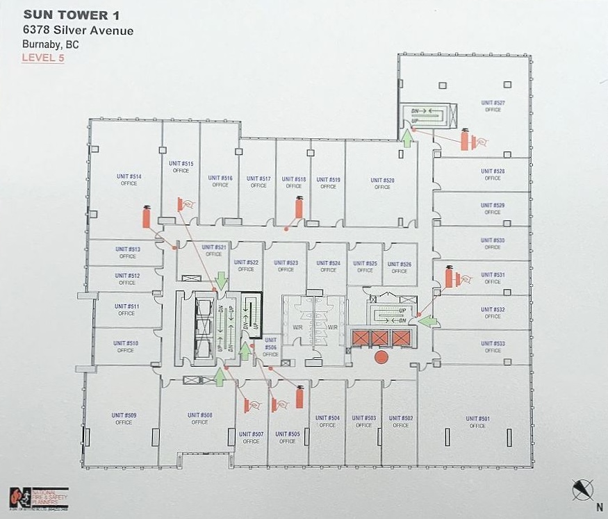 558 Sqft Office in The Centre Near Skytrain at Metrotown 中心 558呎商業辦公室近天車站 | Selling & Managing Vancouver Real Estate